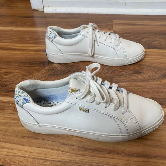 KEDS X RIFLE PAPER CO Pursuit Bramble Lace Up Casual Sneakers Size 10 - Picture 7 of 12